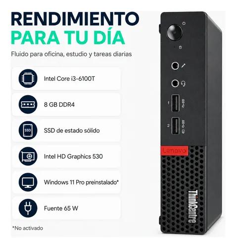 Mini PC Lenovo Thinkcentre I3 8GB RAM 256GB SSD HDMI WiFi - imagen 5
