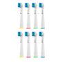 Pack 8 Cabezales de Repuesto Cepillo Compatible Oralb Braun Blanco