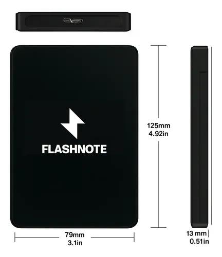 Disco Duro Externo Flashnote 500gb Usb 3.0 Hdd Compatible Con Pc Notebook Mac Macbook Ps2 Ps3 Ps4 Xbox One Smart Tv Nintendo Consolas Color Negro 500gb Negro - imagen 6