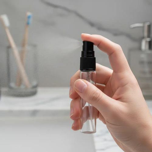 Botella Recargable Perfume Atomizador Decant 3ml Vidrio Neutra - imagen 5