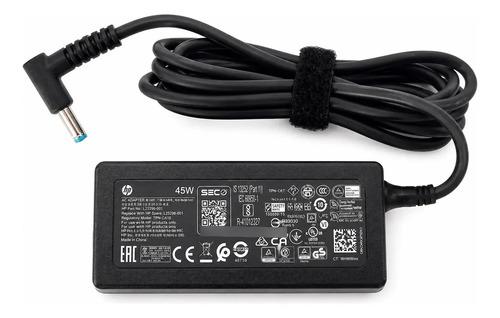 Cargador Hp Punta Azul Original 45W 19.5v 2.31a 4.5x3.0mm Negro