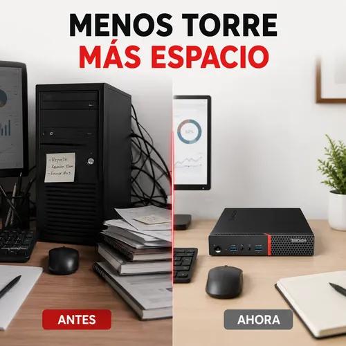 Mini PC Lenovo Thinkcentre Intel 8GB RAM 256GB SSD HDMI WiFi - imagen 6