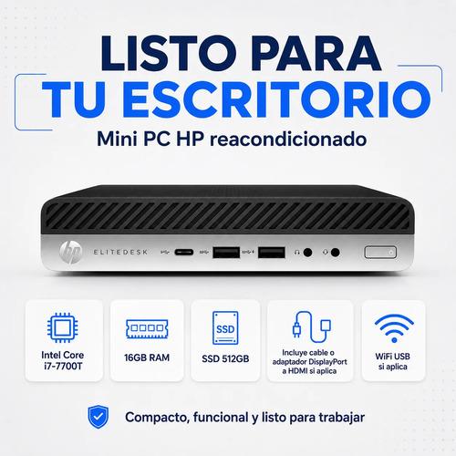 Mini PC Nuc Hp Intel Core I7 16GB RAM 512GB SSD WiFi HDMI - imagen 10