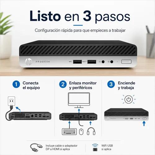 Mini PC Nuc Hp Ryzen 5 8GB RAM 256GB SSD WiFi HDMI W11 Pro - imagen 11