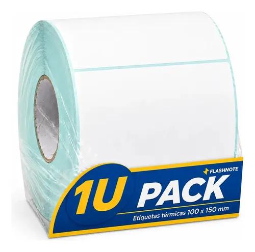 Etiquetas Térmicas Autoadhesivas Rollo 100x150mm Flashnote 500 Etiquetas Por Rollo Superficie Impermeable Para Envios Resistente Al Agua Com