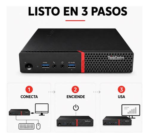Mini PC Lenovo Thinkcentre Intel 8GB RAM 256GB SSD HDMI WiFi - imagen 7