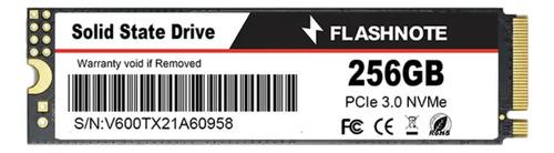 Ssd Nvme Flashnote 256gb M.2 2280 3500mb/s Pcie 3.0 Interno Pc Gamer Negro