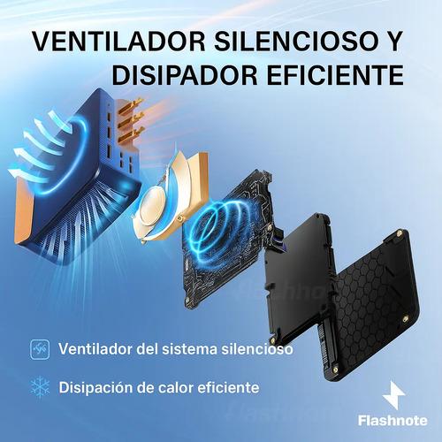 Mini Pc Flashnote Estilo Nuc Procesador Intel 3,6 Ghz 8gb Ram 256gb Ssd 4 Nuc... - imagen 5