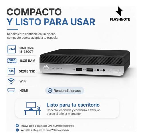 Mini PC Nuc Hp Intel Core I5 16GB RAM 512GB SSD WiFi HDMI - imagen 11