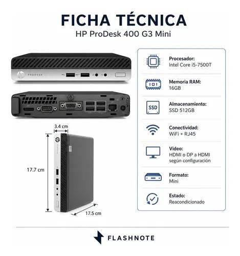 Mini PC Nuc Hp Intel Core I5 16GB RAM 512GB SSD WiFi HDMI - imagen 3