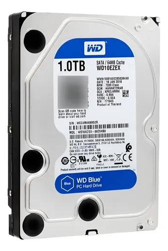 Disco Duro 1tb Sata Azul Blue Western Digital - imagen 3