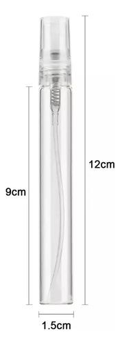 Botella Recargable Perfume Atomizador Decant 10ml Vidrio Neutra - imagen 2