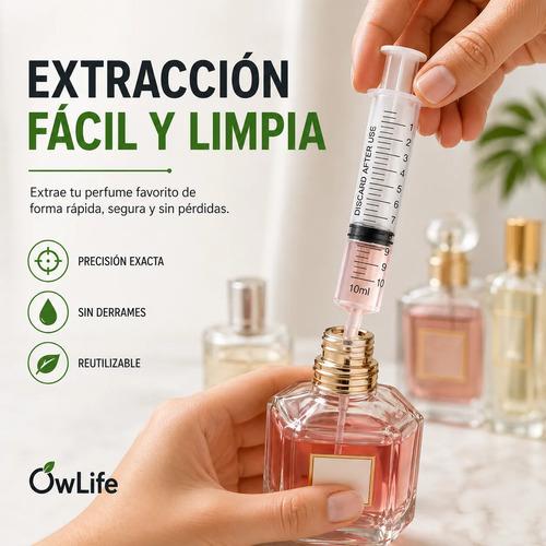 Dosificador Jeringa Para Extraer Perfume Liquidos Decants Neutra - imagen 3