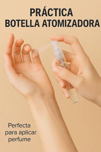 Botella Recargable Perfume Atomizador Decant 10ml Vidrio Neutra - imagen 5