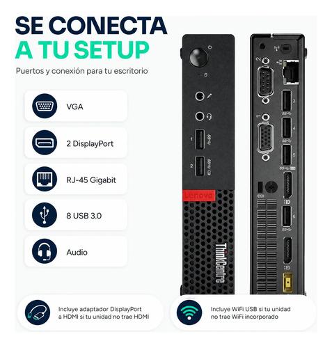 Mini PC Lenovo Thinkcentre I3 8GB RAM 256GB SSD HDMI WiFi - imagen 3