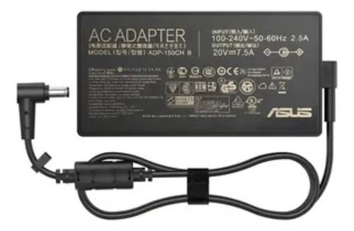 Cargador Original Asus 150W 20v 7.5a 6.0 X 3.7 Mm A18-150p1a Negro