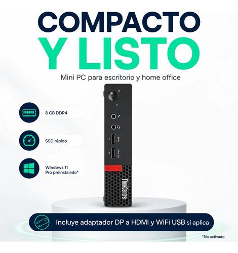 Mini PC Lenovo Thinkcentre I3 8GB RAM 256GB SSD HDMI WiFi - imagen 9