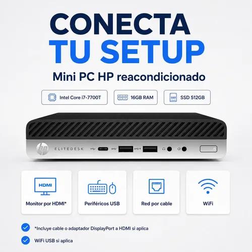 Mini PC Nuc Hp Intel Core I7 16GB RAM 512GB SSD WiFi HDMI - imagen 4