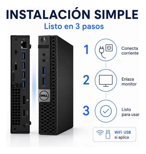 Mini Nuc Mini PC Dell Intel I5 8GB RAM 240GB SSD WiFi HDMI - imagen 8