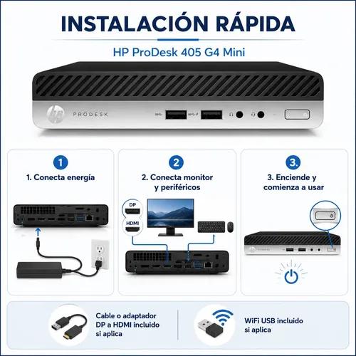 Mini PC Nuc Hp Ryzen 5 16GB RAM 512GB SSD WiFi HDMI W11 Pro - imagen 8