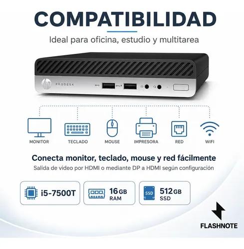 Mini PC Nuc Hp Intel Core I5 16GB RAM 512GB SSD WiFi HDMI - imagen 4