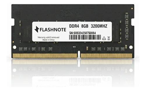 Memoria Ram Flashnote 8gb Ddr4 3200 Mhz 1.2v Sodimm Para Notebook