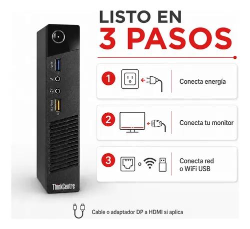 Mini PC Lenovo Thinkcentre I5 16GB RAM 256GB SSD HDMI WiFi - imagen 8