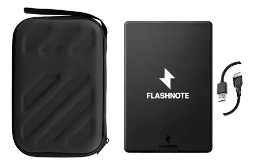 Disco Duro Externo Flashnote 1tb Usb 3.0 + Funda Antigolpes Compatible Con Pc Notebook Mac Macbook Ps2 Ps3 Ps4 Xbox One Smart Tv Nintendo Co