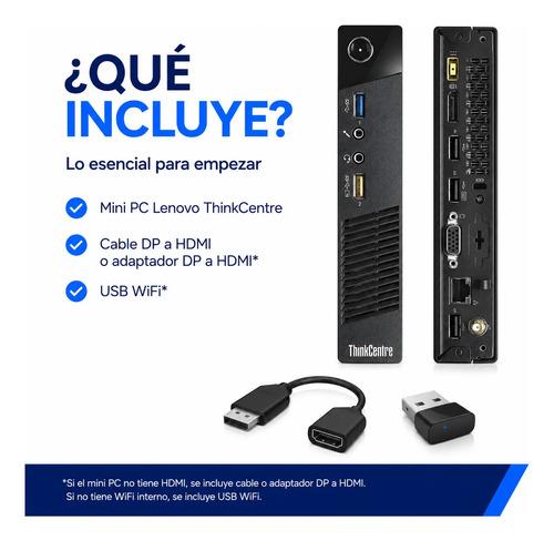 Mini PC Lenovo Thinkcentre I5 8GB RAM 120GB SSD HDMI WiFi - imagen 3