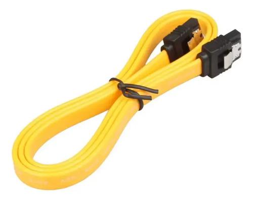 Pack X6 Cable De Datos Sata 3.0 6gbps 40cm Hdd Ssd Hembra Hm Amarillo - imagen 2