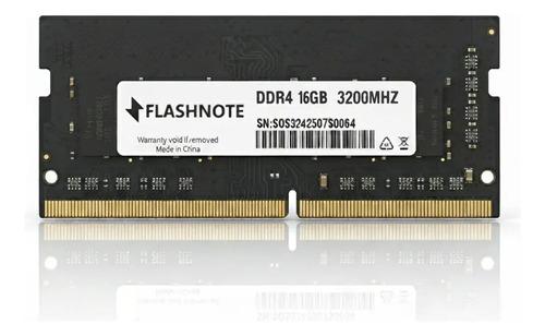 Memoria Ram Flashnote 16gb Ddr4 3200 Mhz 1,2 V Sodimm Para Notebook Laptop