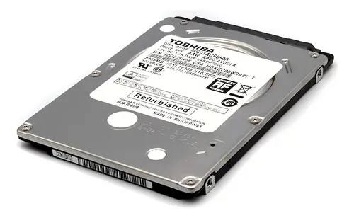 Disco Duro Interno Toshiba 2.5 500gb Sata Laptop Ps4 Xbox Gris
