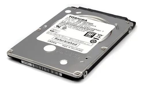 Disco Duro Interno Toshiba 2.5 500GB SATA Laptop PS4 Xbox Gris