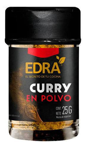 Curry En Polvo 25gr Edra Condimento Aderezo Especia Aliño