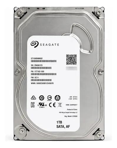 Disco Duro 1TB PC DVR Servidor Camaras Videovigilancia Info Seagate Video