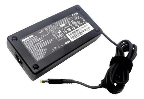 Cargador Lenovo Original Punta Rectangular 170w 8.5a 20v Usb Negro