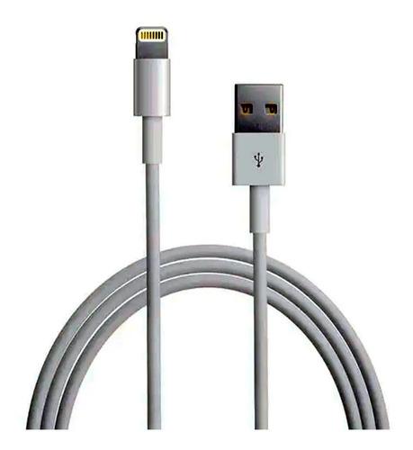 Cable USB 3.0 de 1 Metro Blanco de Alta Velocidad Compatible con Iphone, iPad y iPod Carga Rápida y Transferencia de Datos Estable Para Dispositivos Compatible iPhone
